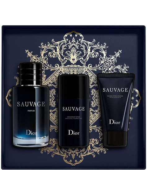 christian dior sauvage gift set.